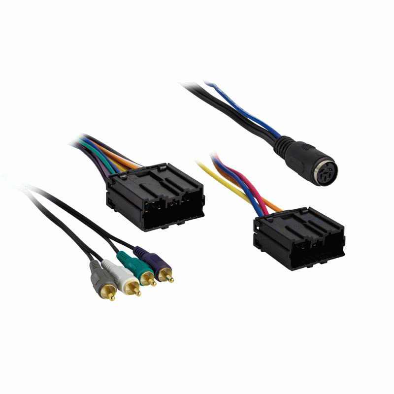 707004 | Mitsubishi 1994-2007 4 Speaker with Amp Integration Harness